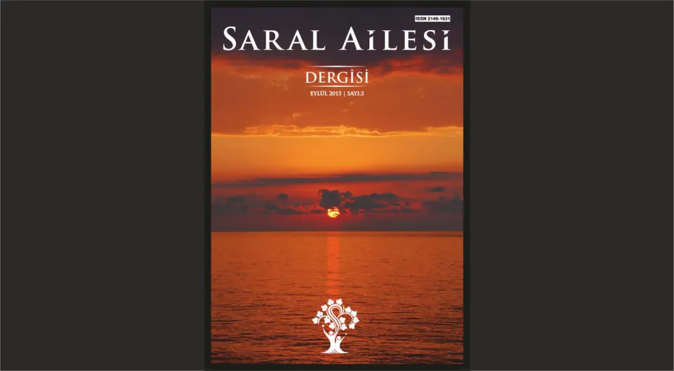 SARAL AİLESİ DERGİSİ SAYI 3
